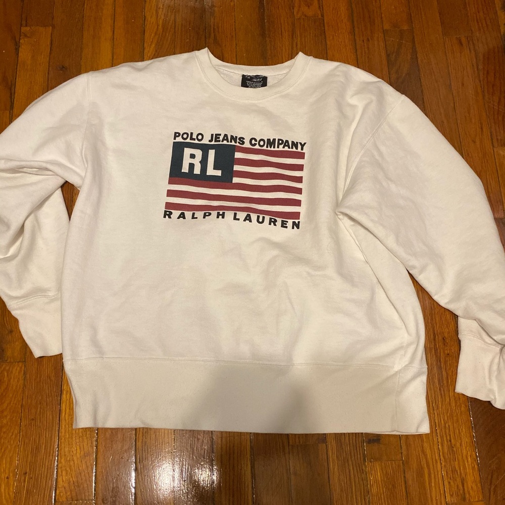 Vintage rare Polo Ralph Lauren crew neck